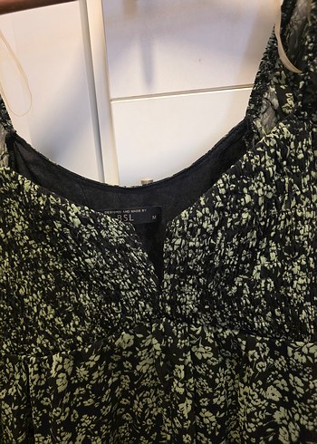 şifon kollu elbise bsl marka - Görsel 6