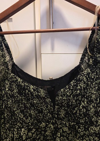 şifon kollu elbise bsl marka - Görsel 5