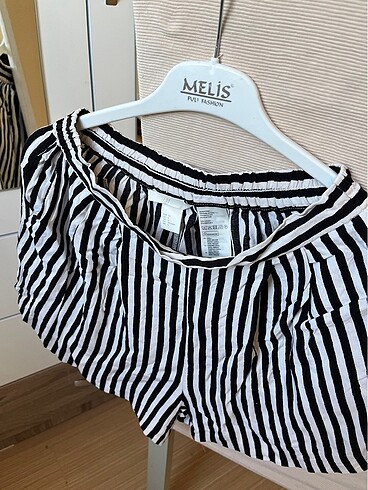 36 Beden siyah Renk H&M kadın şort