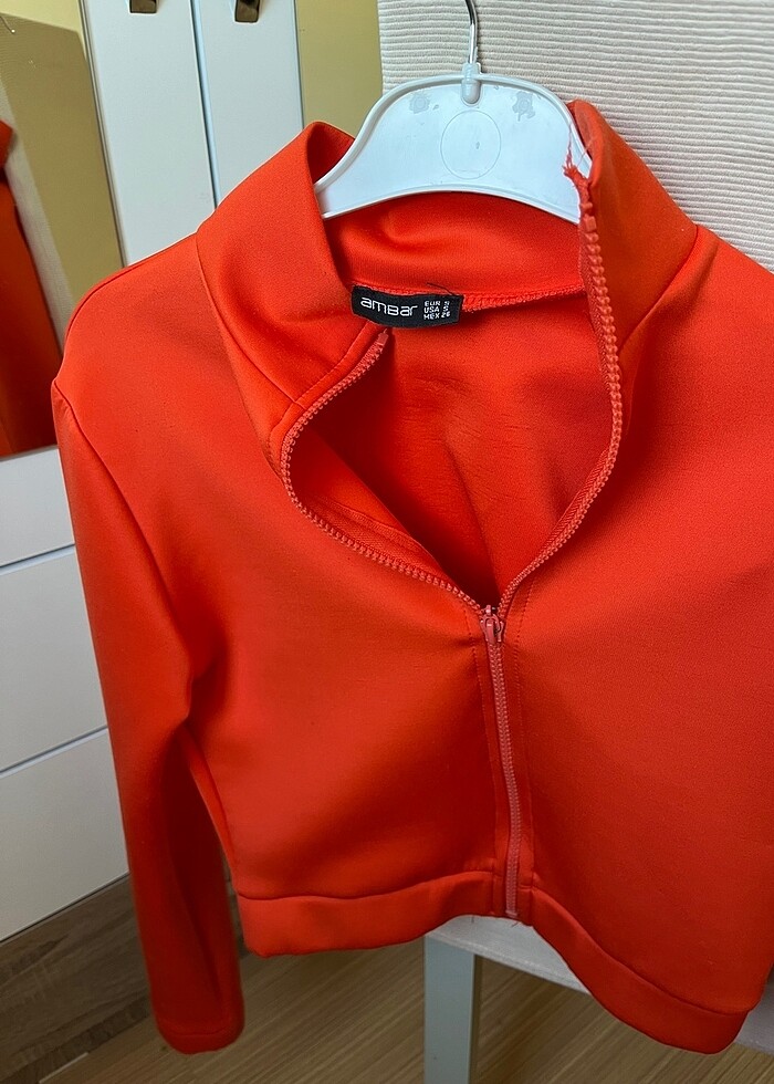 Crop hırka - Görsel 2