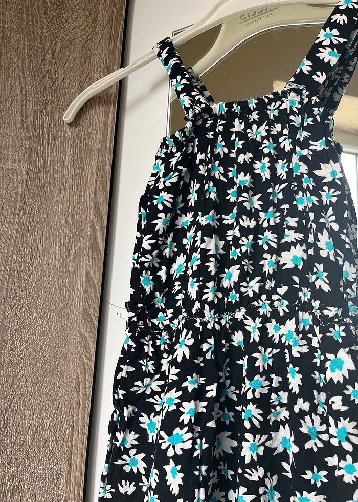 Çocuk çiçekli elbise - Görsel 4