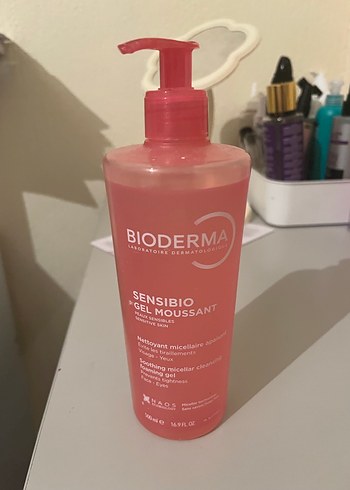 Bıoderma kuru ciltler için yüz temizleme jeli 500ml - Görsel 2