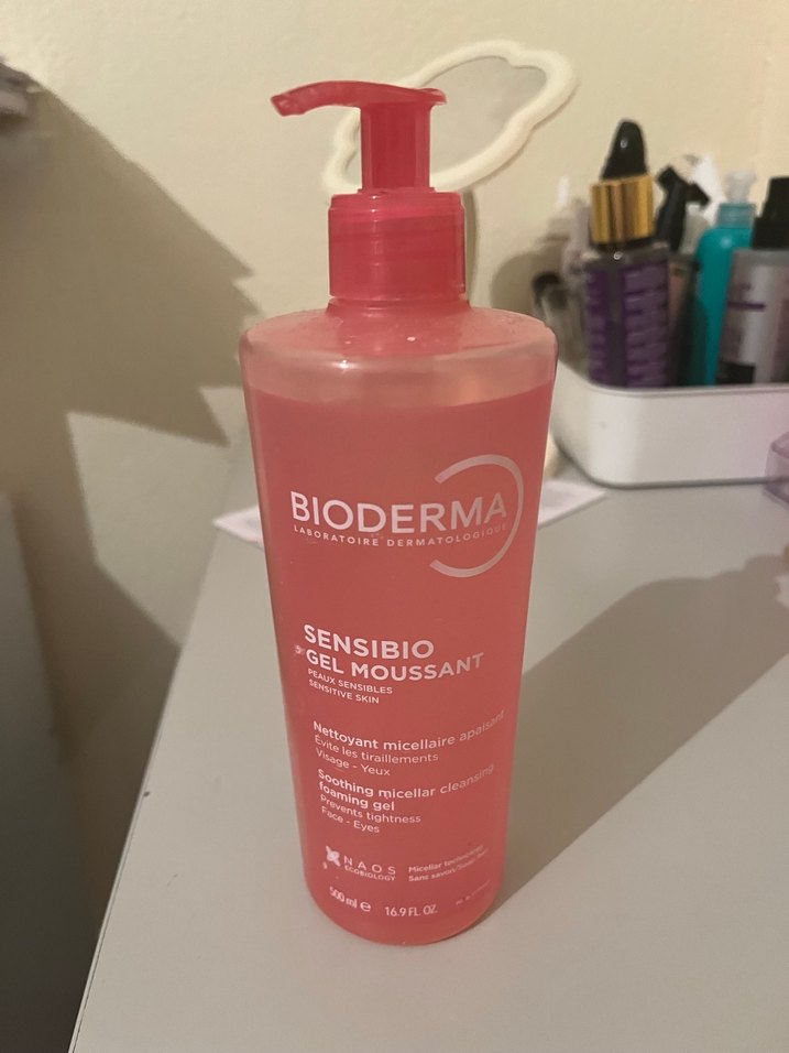 Bıoderma kuru ciltler için yüz temizleme jeli 500ml - Görsel 2