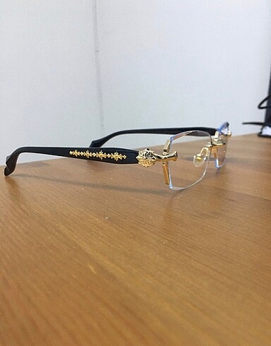  Beden CHROME HEARTS GOLD Y2K GÖZLÜK UNISEX