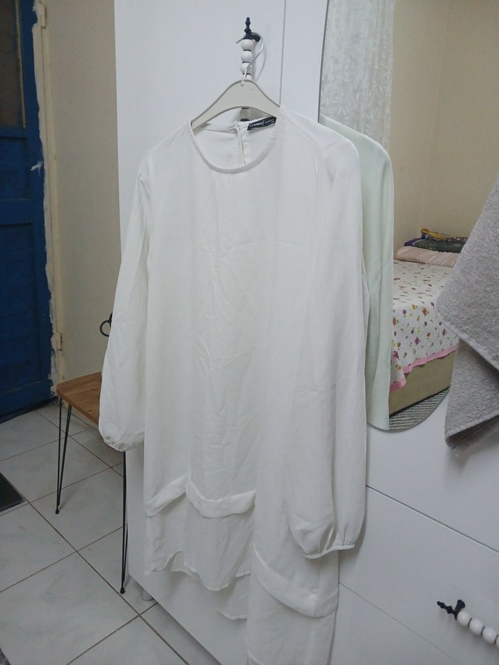 Beyaz tunik - Görsel 2
