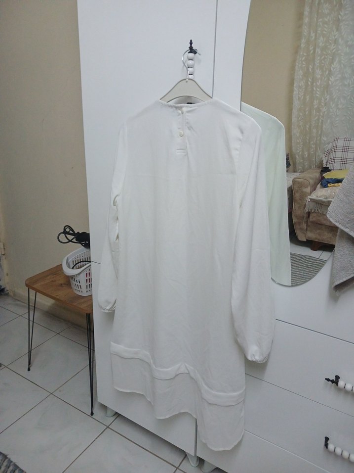 Beyaz tunik - Görsel 4
