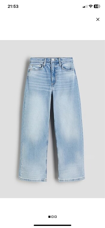 H&M MARKA KIZ ÇOCUK JEAN 10/11 YAŞ