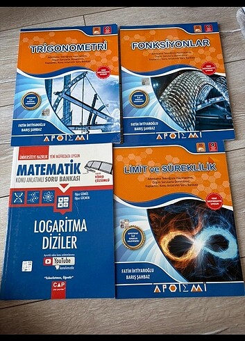 YKS HAZIRLIK KİTAPLARI MATEMATİK