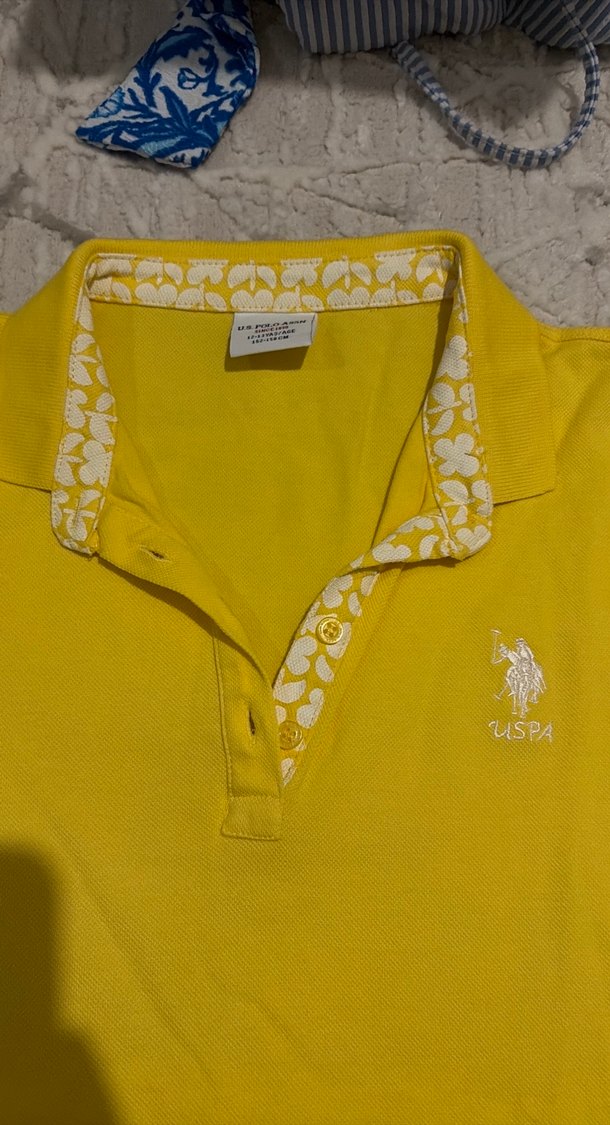 Canlı Sarı U.S. Polo Assn. Polo Tişört — görsel 3/6