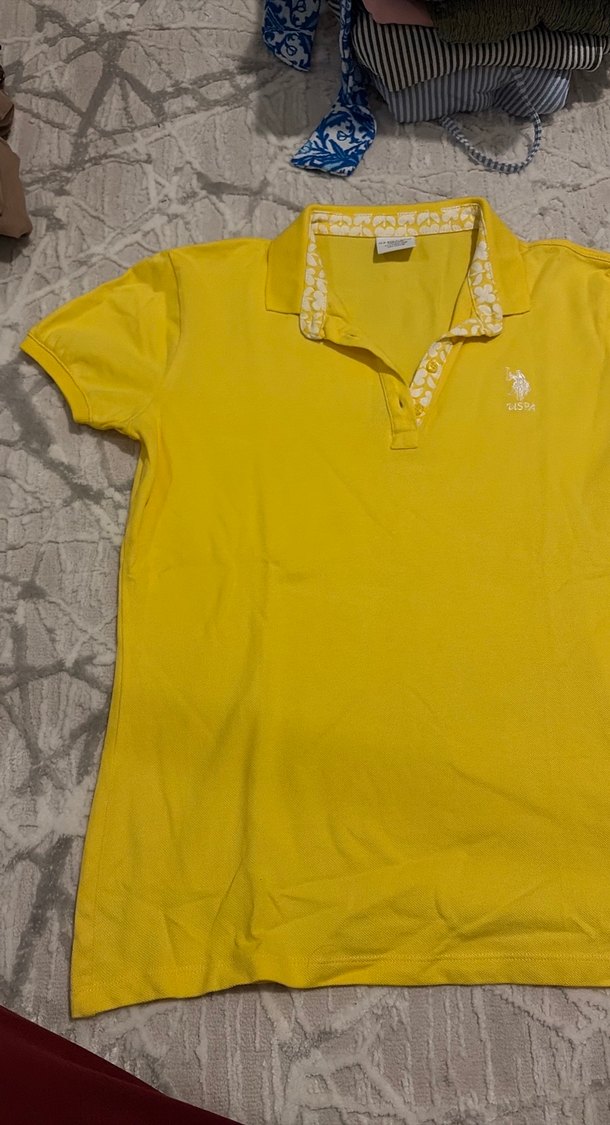Canlı Sarı U.S. Polo Assn. Polo Tişört — görsel 2/6