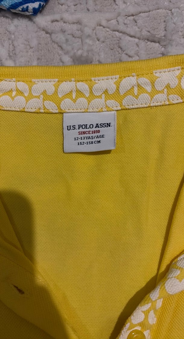 Canlı Sarı U.S. Polo Assn. Polo Tişört — görsel 5/6