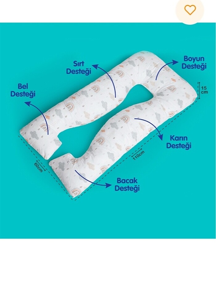 Baby mom hamile yastığı - Görsel 3