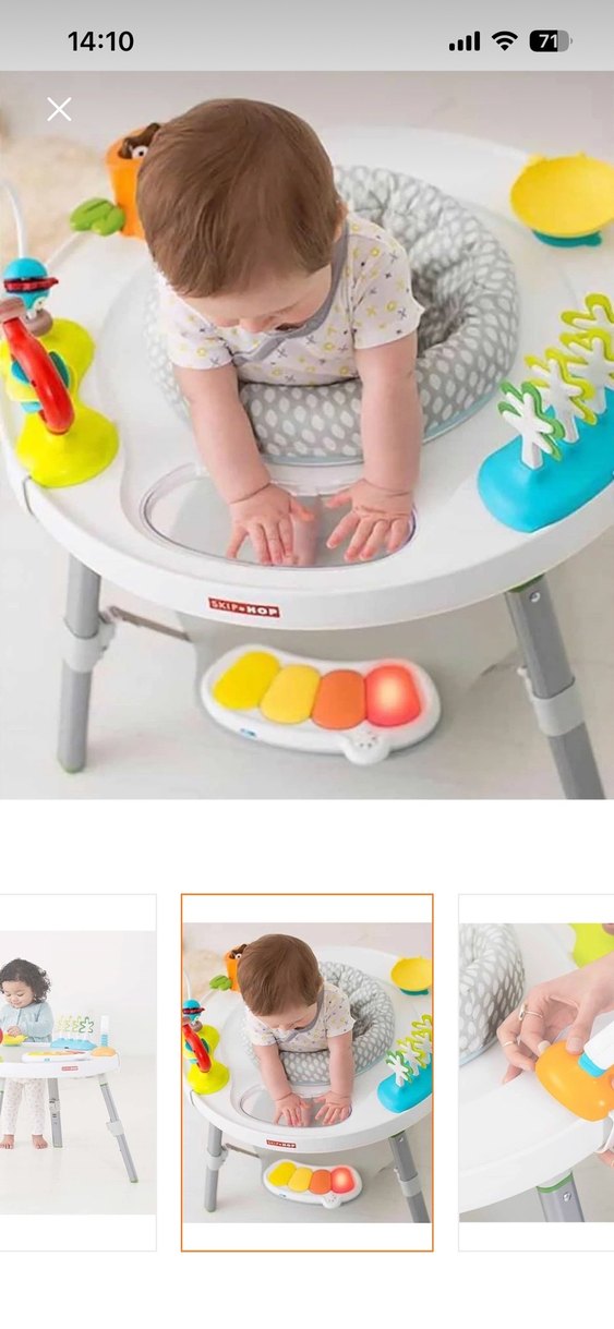 Skip Hop Üç Aşamalı Bebek Oyun Aktivite Merkezi - Görsel 3