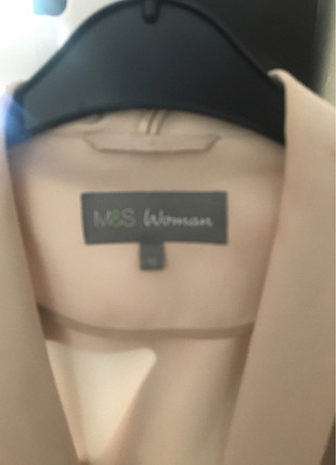 38 Beden Marks&Spencer; krem şık ceket
