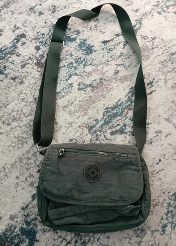 Fermuarlı Yeşil Kadın Çapraz Çanta - Görsel 2