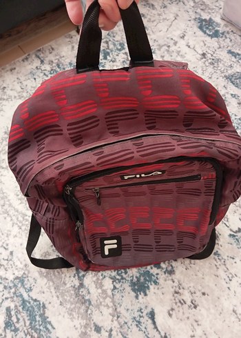 Kırmızı Desenli Sırt Çantası veMavi Desenli Sırt Çantası - Görsel 2