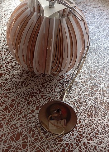 Bej Modern Sarkıt Lamba - Görsel 3