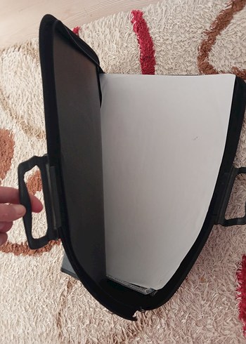 Erkek Siyah Fermuarlı Evrak Çantası - Görsel 2