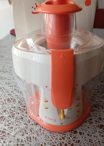 King Katı Meyve Sıkacağı Beyaz - Görsel 3