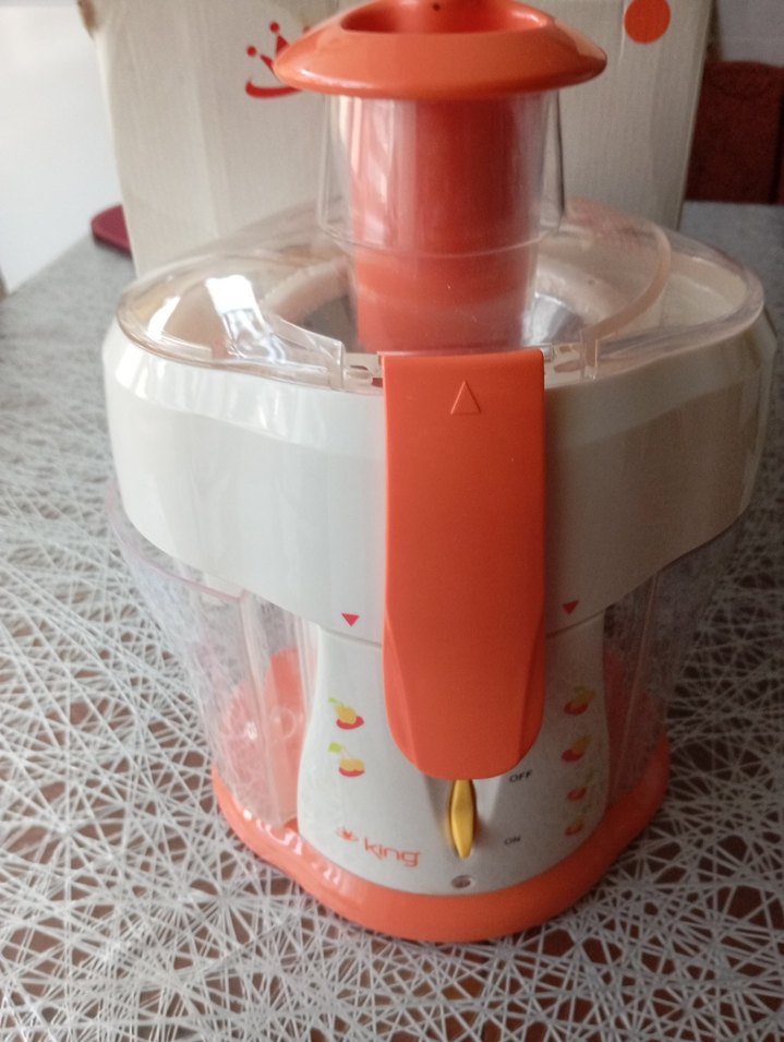 King  Katı Meyve Sıkacağı Beyaz - Görsel 3