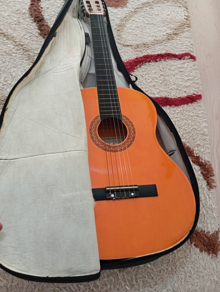 Kırmızı Palmer Klasik Gitar - Görsel 3