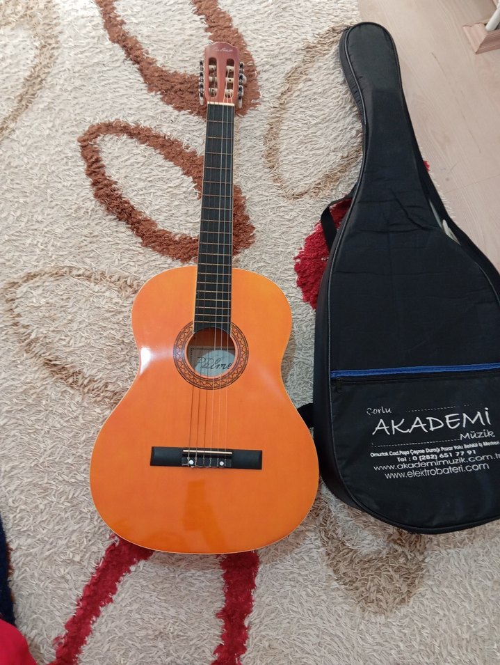 Kırmızı Palmer Klasik Gitar - Görsel 2