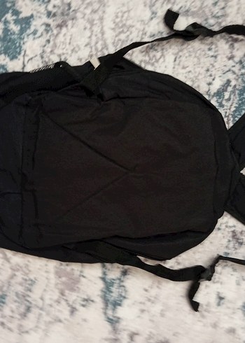 Erkek Siyah Fermuarlı Sırt Çantası - Görsel 2