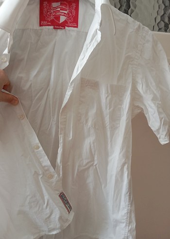 Kırmızı Vintage Erkek Badge - Super Dry - Görsel 3