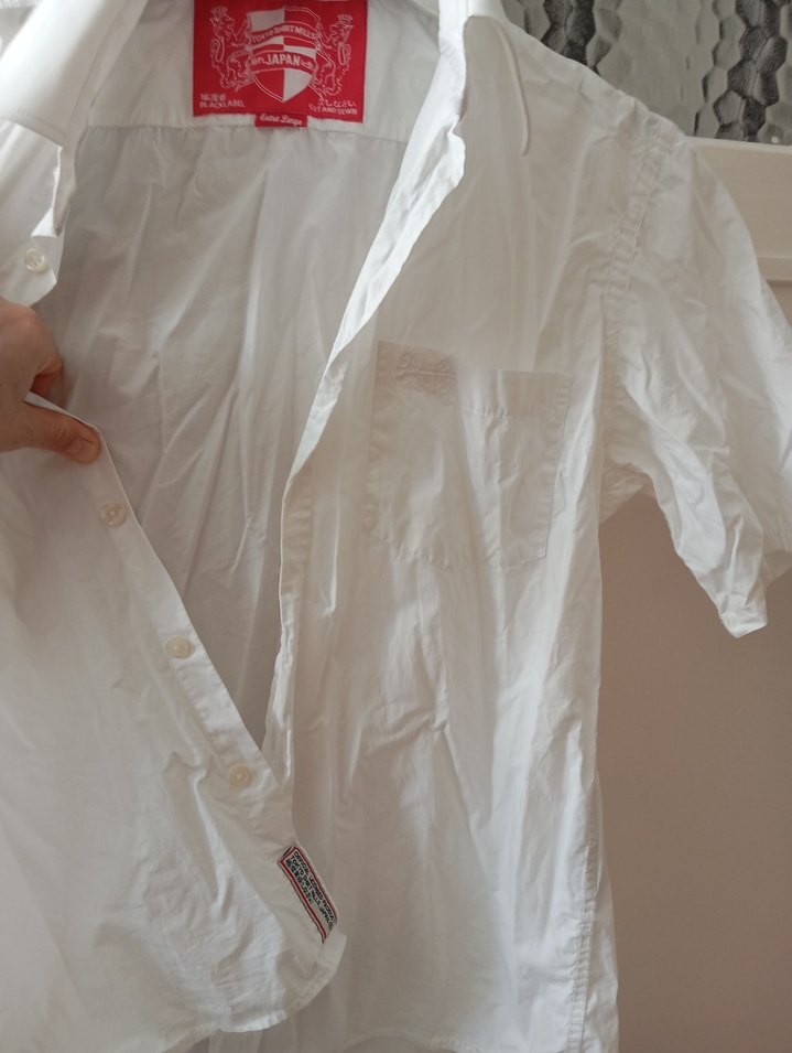 Kırmızı Vintage Erkek Badge - Super Dry - Görsel 3