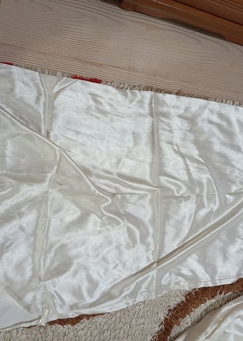 DiANA saten Beyaz sabahlık ve picama takımı bayan - Görsel 4