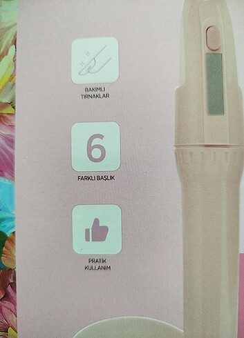 m Beden Manikür pedikür seti