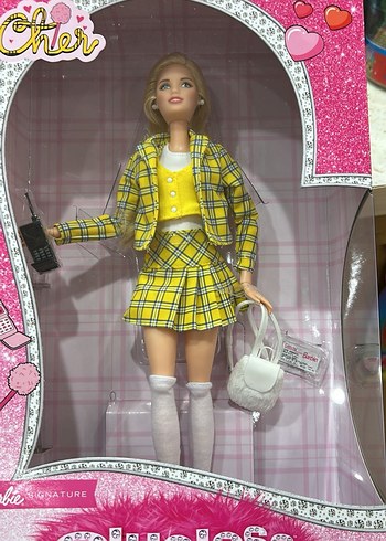 Barbie Clueless Sarı Ekose Etekli Bebek