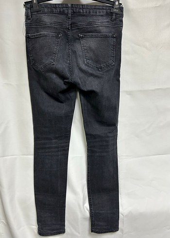 LC Waikiki Siyah Kadın Jean Pantolon - Günlük Kesim