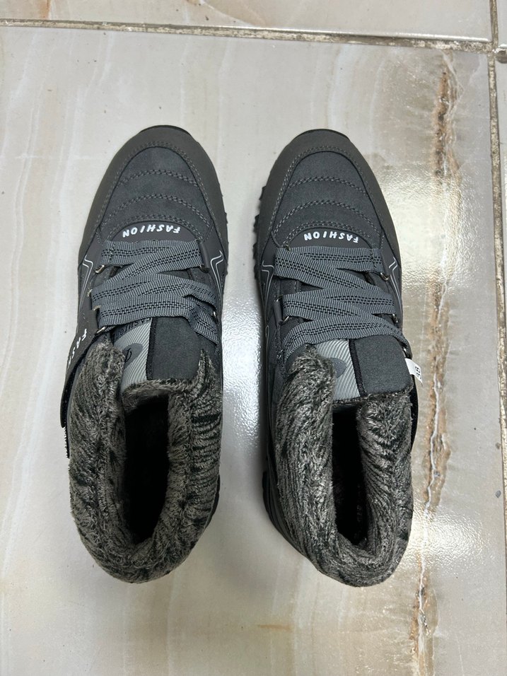 Gri Outdoor Kışlık Spor Ayakkabı - Görsel 5