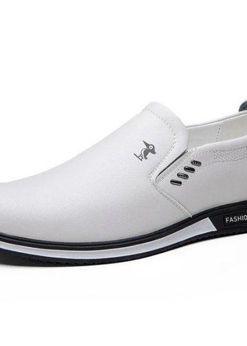 Beyaz Minimalist Erkek Günlük Ayakkabı - Görsel 2