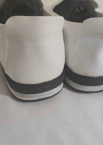 Minimalist Beyaz Erkek Günlük Yazlık Ayakkabı - Görsel 2