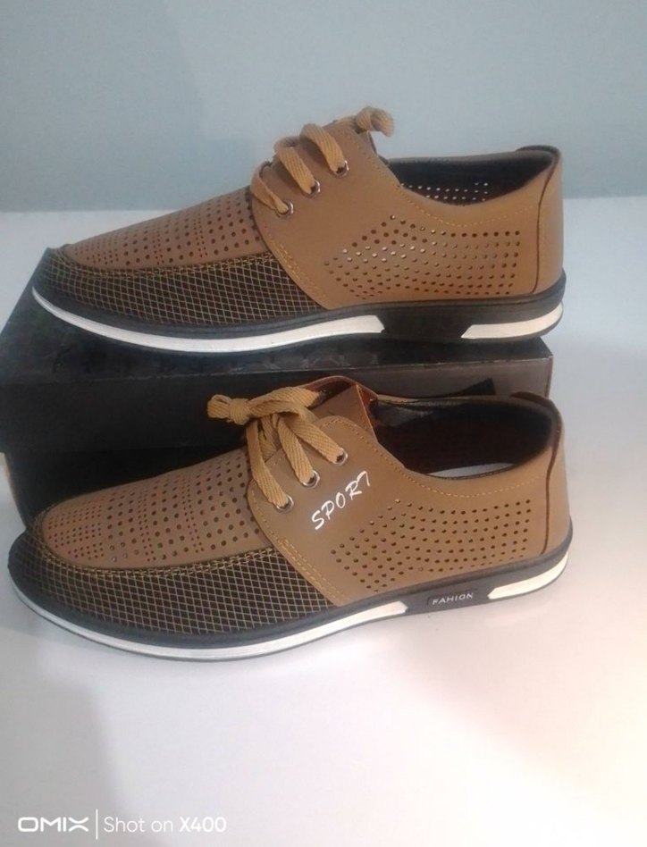 Bağcıklı Kahverengi Erkek Günlük Spor Ayakkabı - Görsel 3