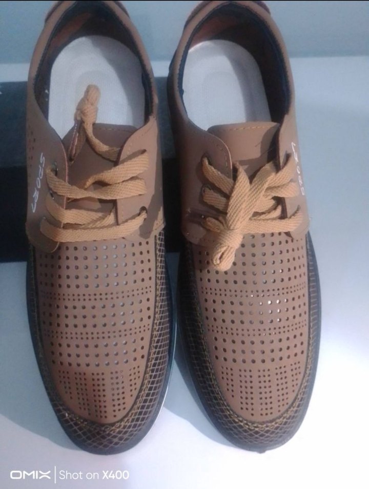 Bağcıklı Kahverengi Erkek Günlük Spor Ayakkabı - Görsel 4