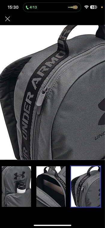 Under armour orijinal sırt çantası unisex