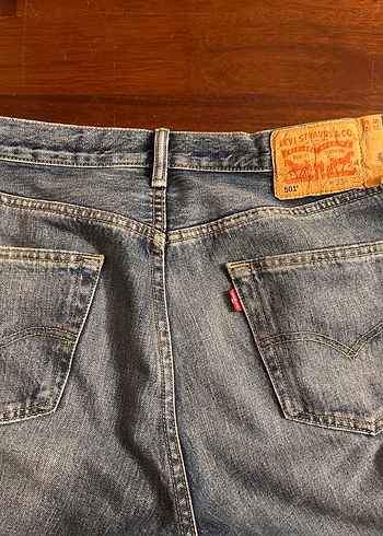 90s Levis 501 Bootcut Jean - Görsel 3