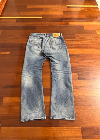 90s Levis 501 Bootcut Jean - Görsel 2