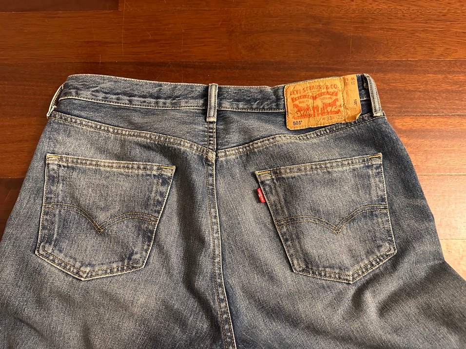 90s Levis 501 Bootcut Jean - Görsel 3