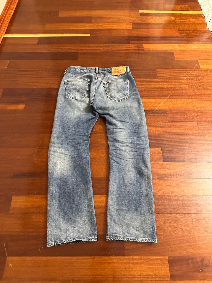 90s Levis 501 Bootcut Jean - Görsel 2