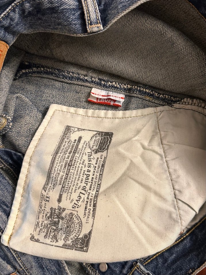 90s Levis 501 Bootcut Jean - Görsel 4