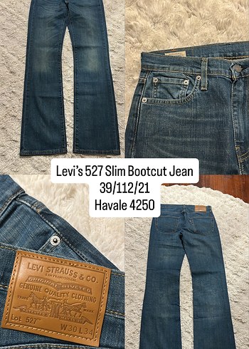 Levis 527 Slim Bootcut Jean