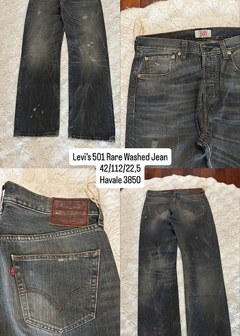 Levis 501 Rare Washed