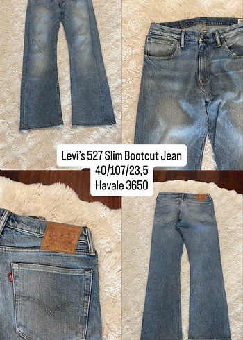 Levis 527 Slim Bootcut