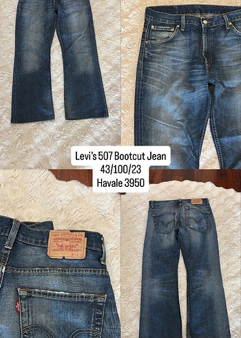 Levis 507 Bootcut Jean