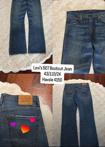 Levis 507 Bootcut Jean