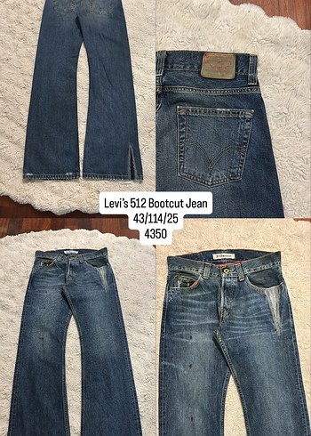 Levis 512 Bootcut Jean